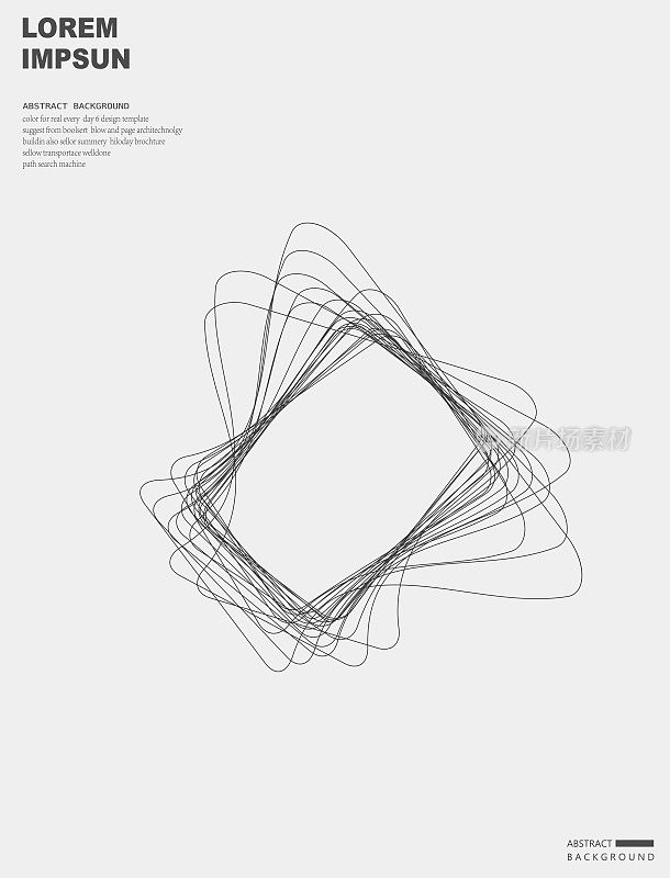 摘要黑白几何线条结构图案背景