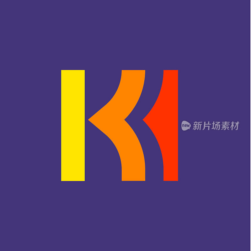标志设计与字母K