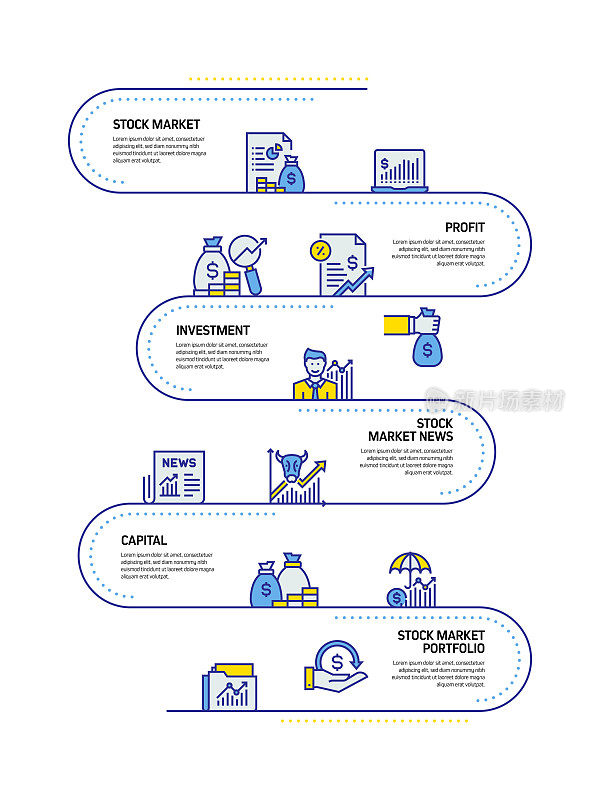 投资概念线风格设计说明
