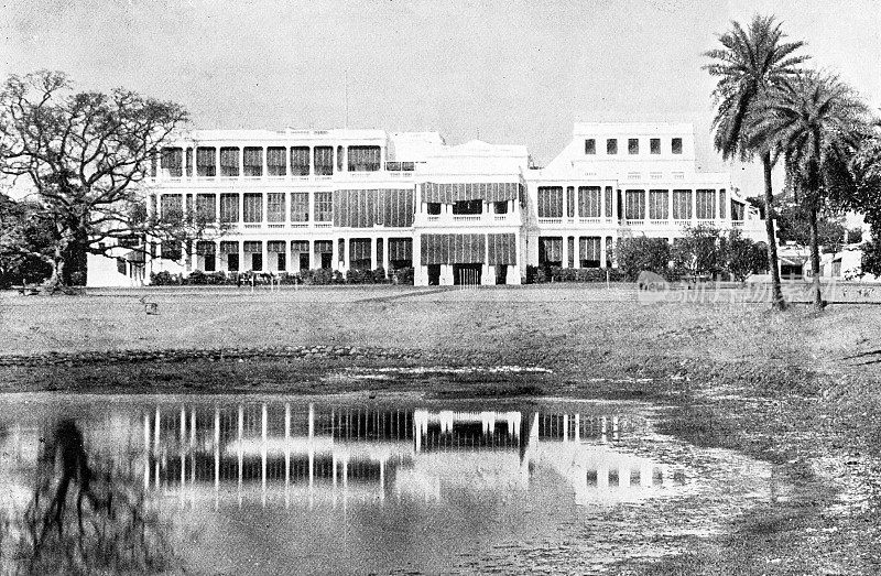 1895年印度的人物和地标:马德拉斯政府大楼