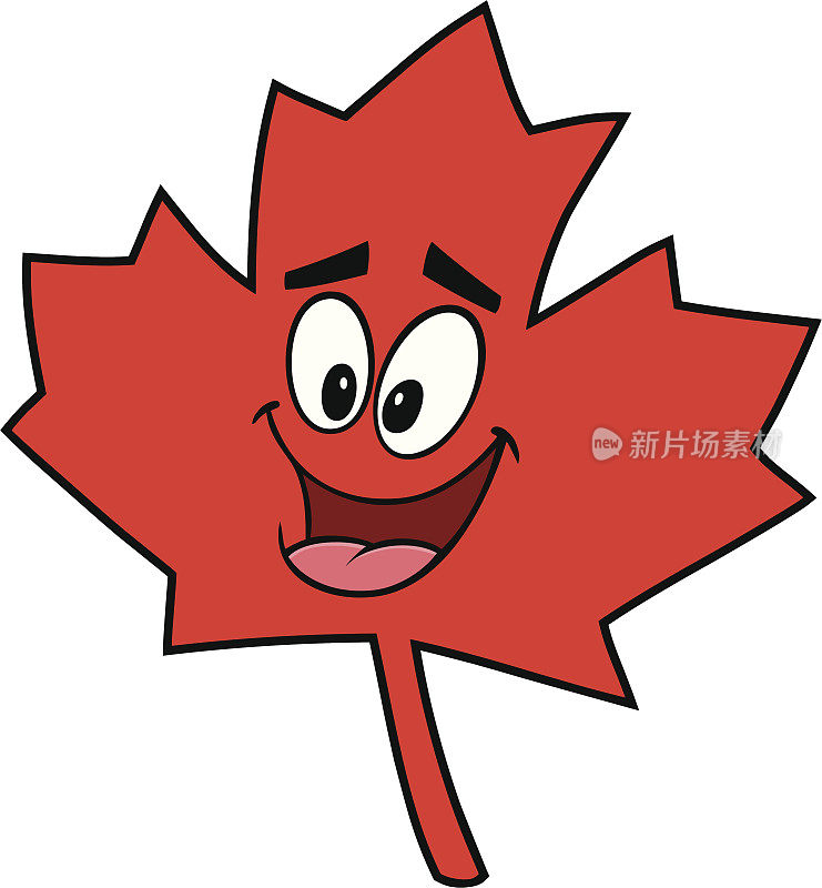加拿大枫叶卡通