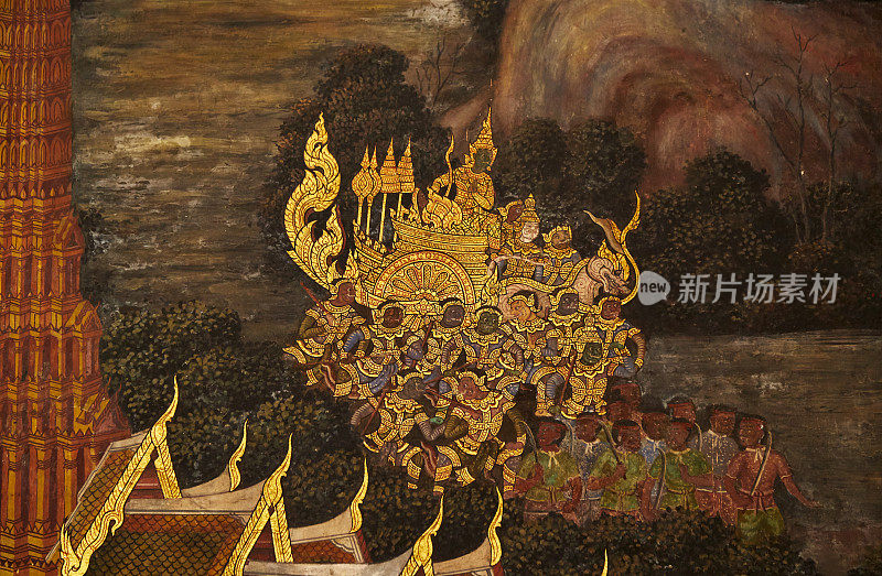 玉寺的壁画