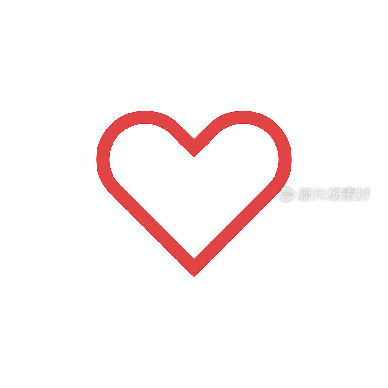 心图标,爱的概念