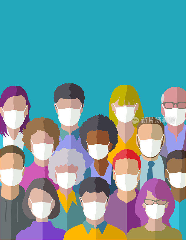 头像图标与保护面具