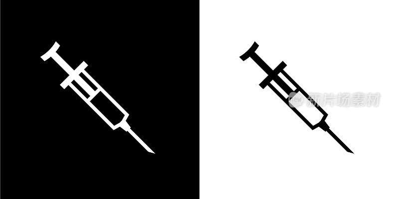 医疗注射器图标