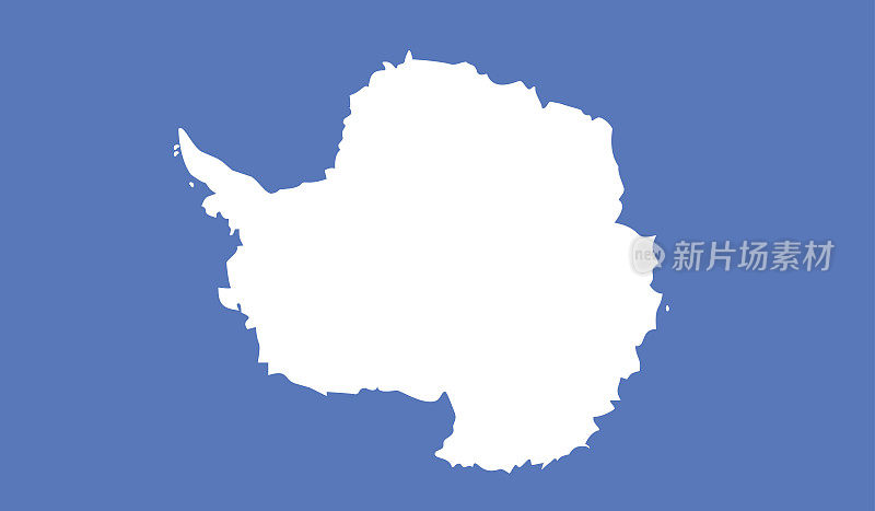 4k高度详细的南极洲旗帜-南极洲旗帜高度详细-国旗南极洲波模式可环元素