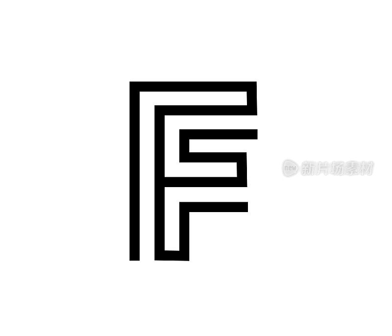 基于F字母的Logo