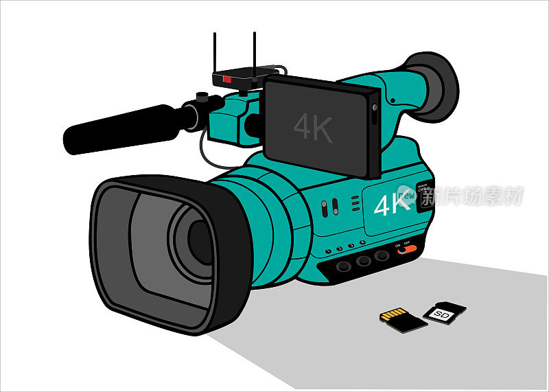 4k相机或Icon数码相机