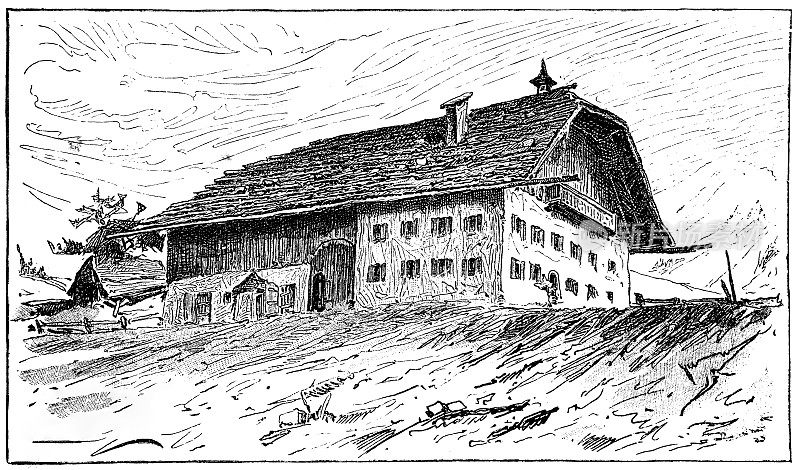 奥地利萨尔茨堡的房子