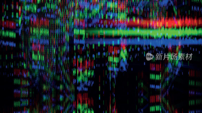 小故障,垃圾摇滚数码球,科技全息球。未来抽象数字背景。向量股票插图