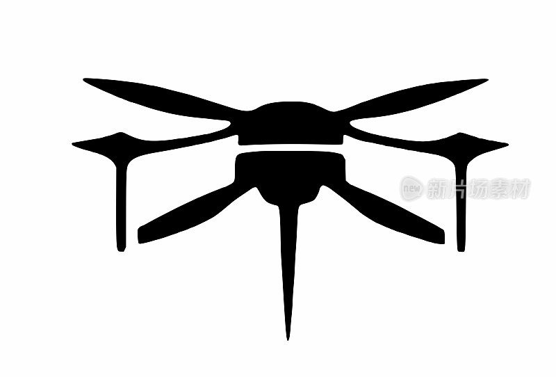 飞行无人机专业制作logo