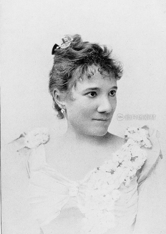 19世纪舞台名人肖像:茱莉亚・拉沃丽
