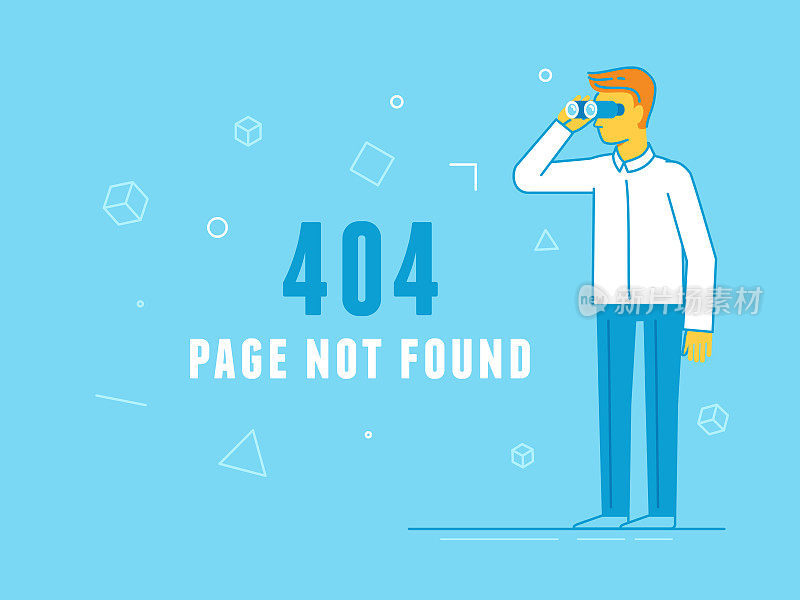404页面设计模板和网站正在建设中