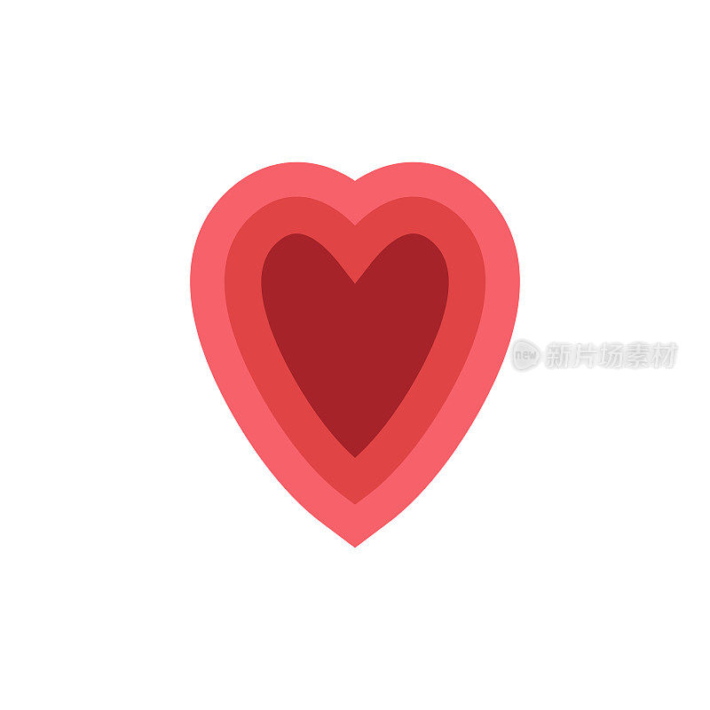 心图标,爱的概念