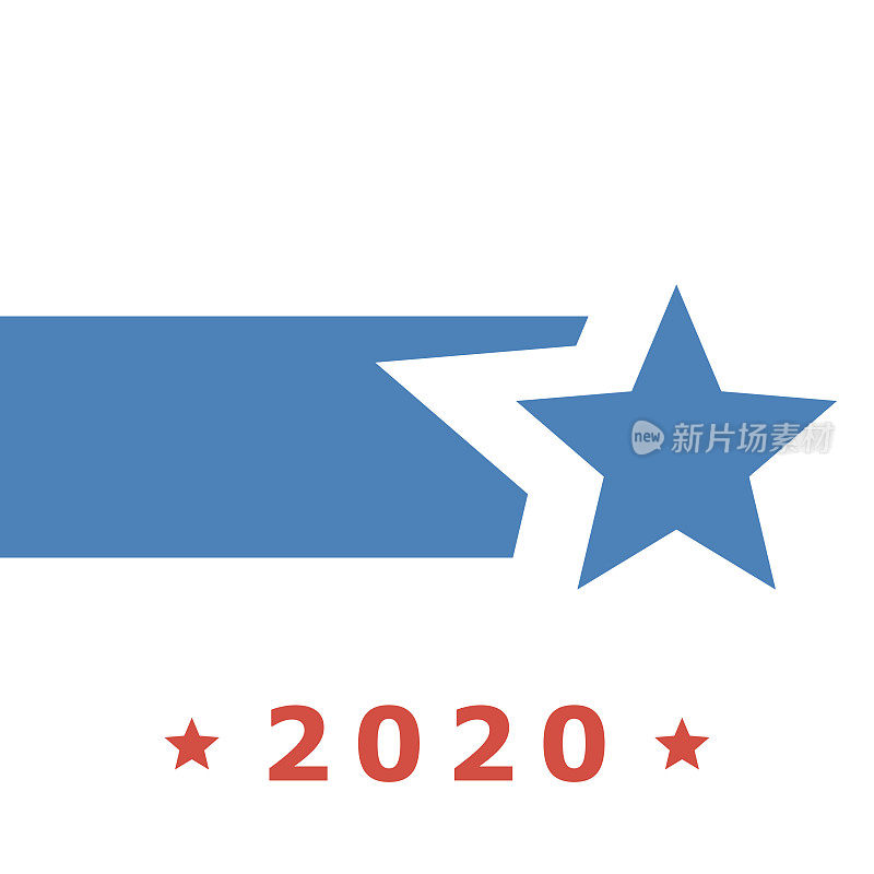 美国2020年大选设计元素