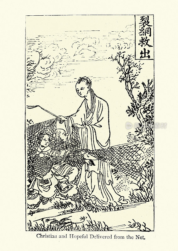 中国的天路历程，基督教和希望来自网络，19世纪