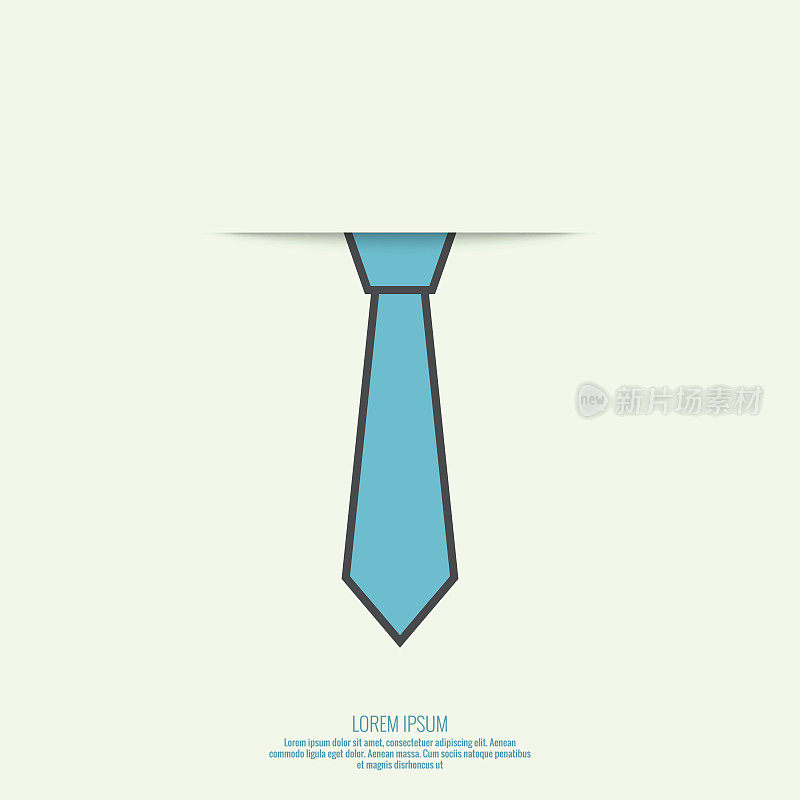 抽象背景与男士领带。