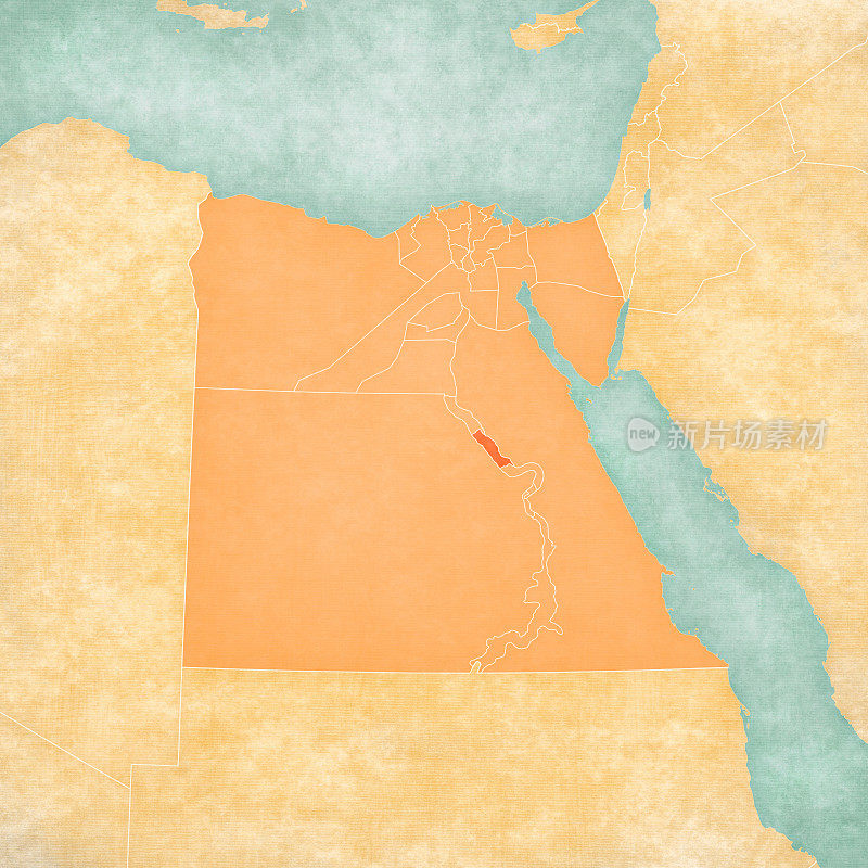 埃及地图-索哈格