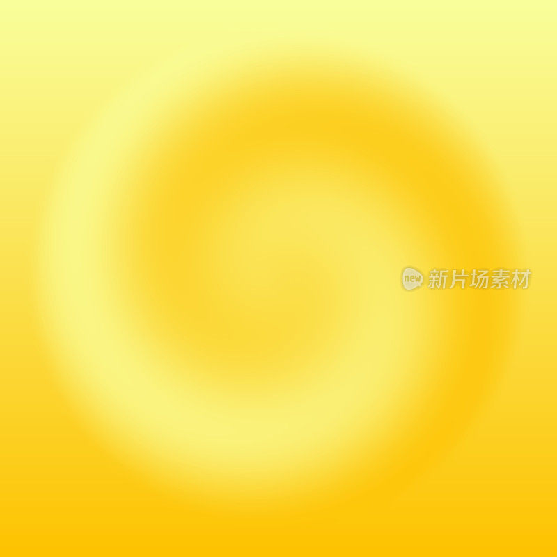 黄色漩涡在抽象的梯度背景