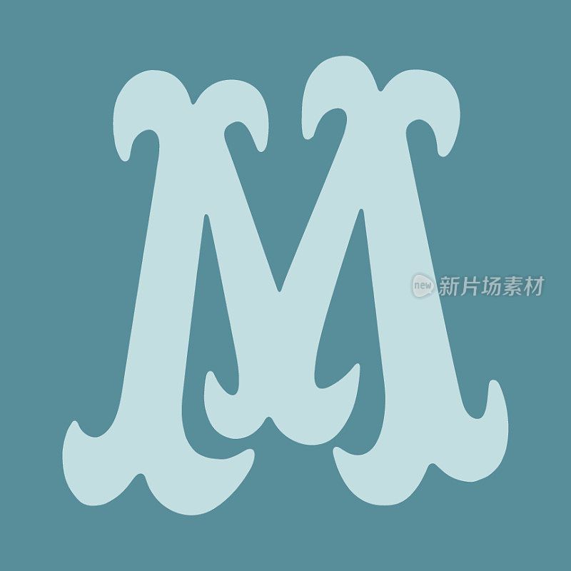 字母M