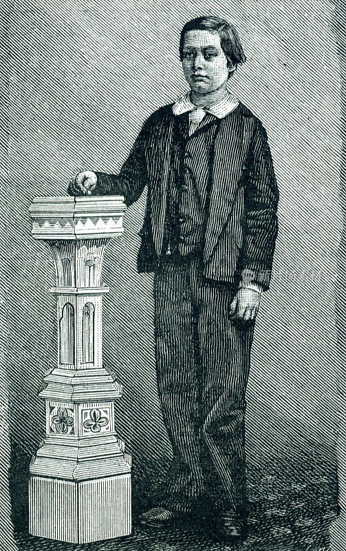 第三代威灵顿公爵亨利·韦尔斯利生于1846年，小时候是滑铁卢王子