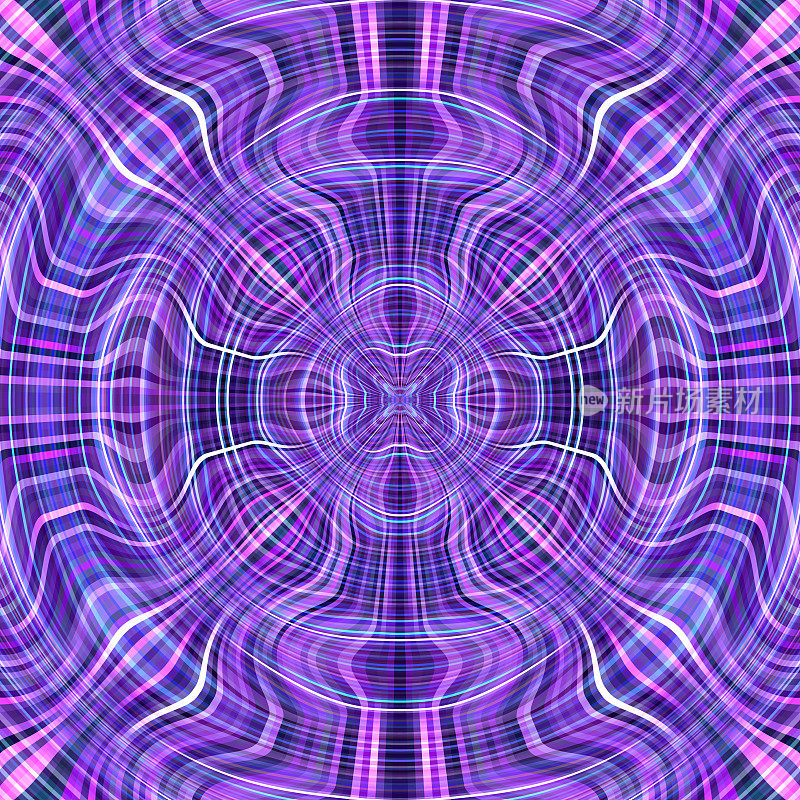 扩展紫色波浪图案