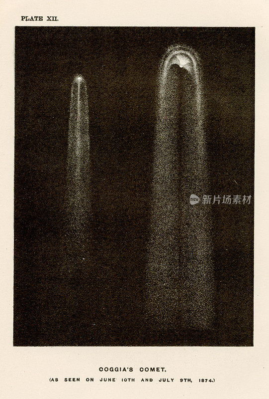 科吉亚的彗星-插图1886年