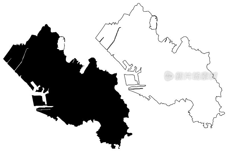 千叶城市地图