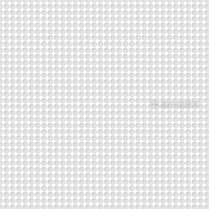 同样大小的3D圆形形状与梯度等间隔。