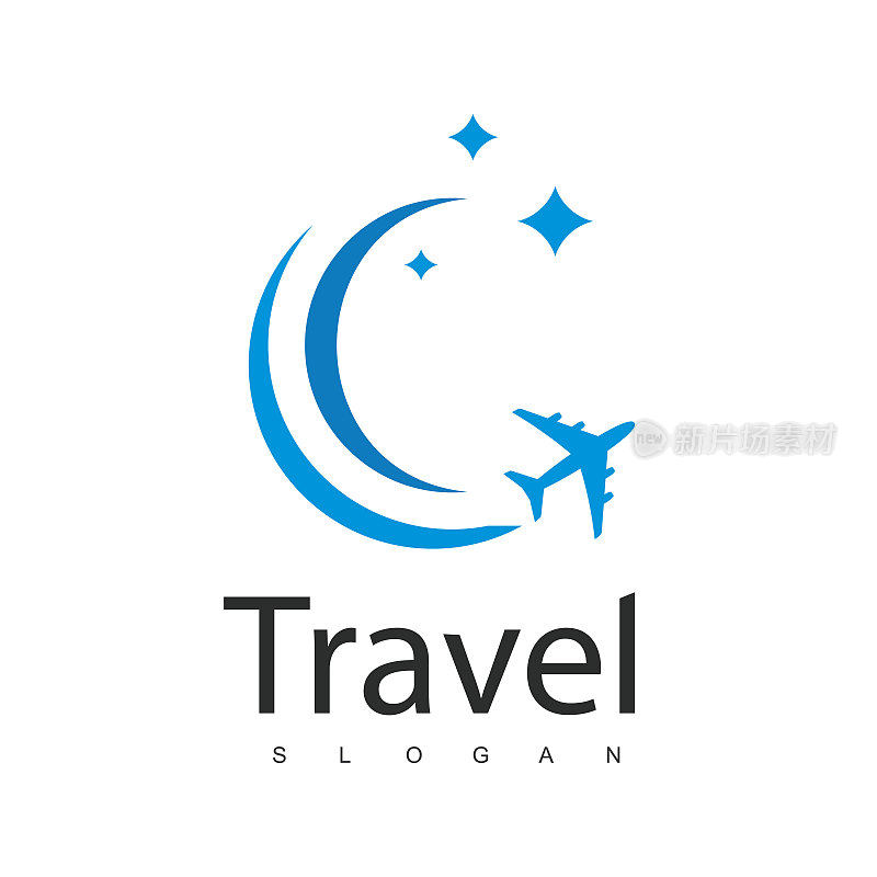 旅游和旅游标志设计模板