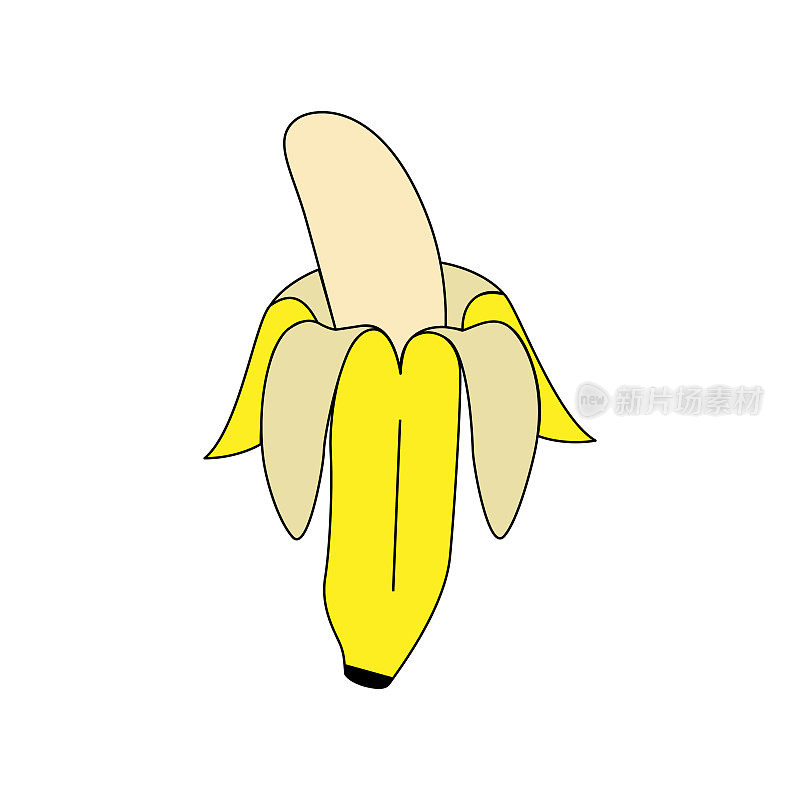 香蕉水果食欲的插图