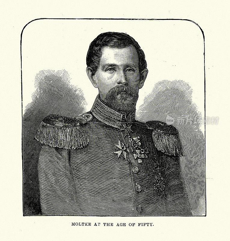 老赫尔穆特・冯・莫尔特克，普鲁士陆军元帅