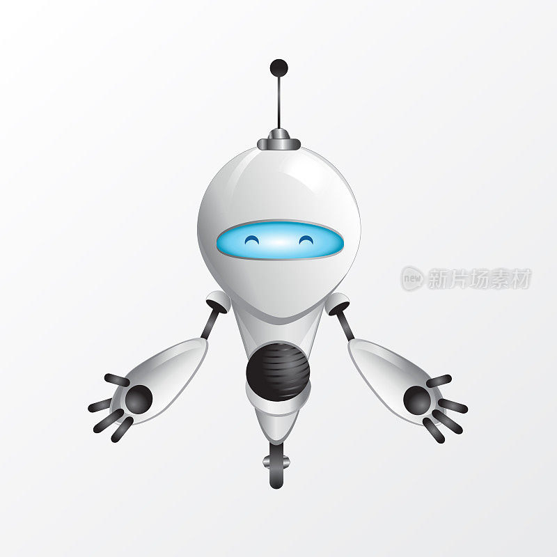 机器人吉祥物电子人形科技卡通
