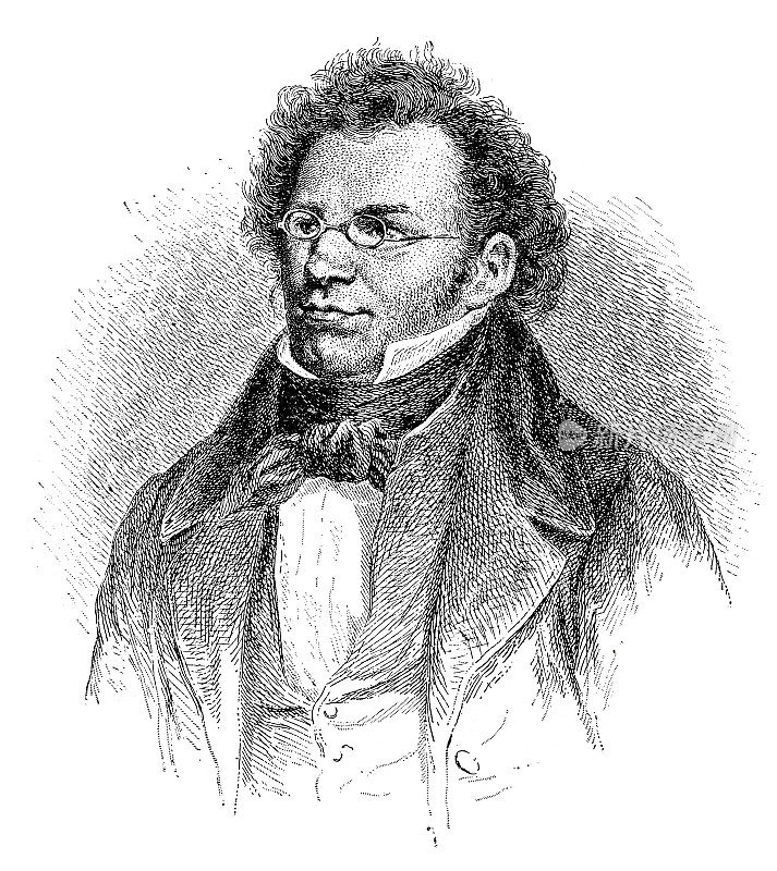弗朗茨・舒伯特，奥地利作曲家，1797-1828