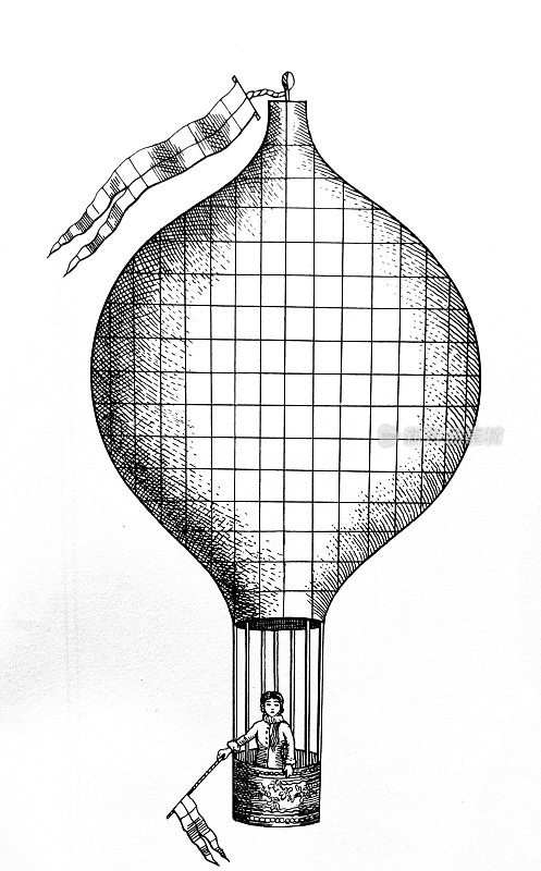 乌尔姆，气球飞行，1811年10月20日在弗里德里希绍，比托夫夫人
