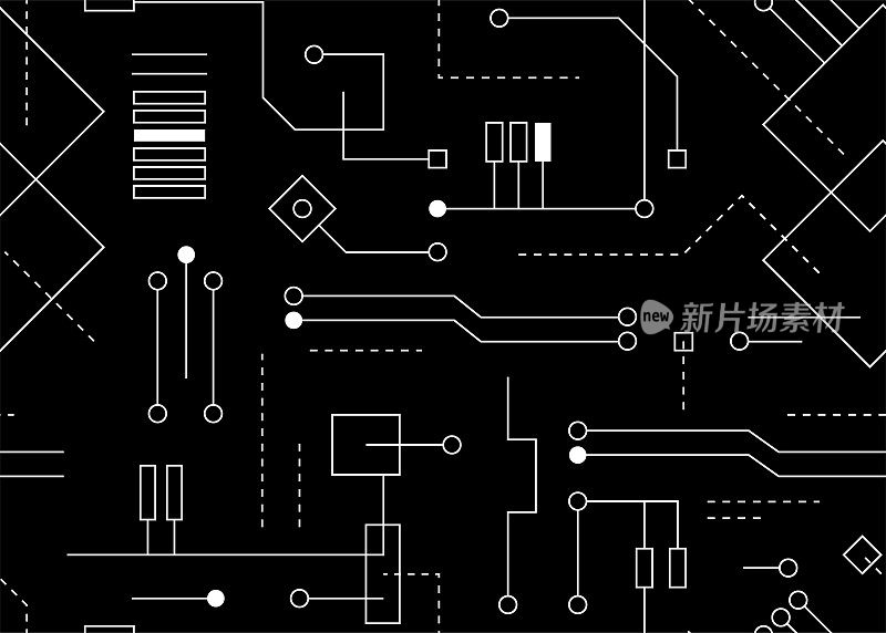 无缝技术现代线条模式