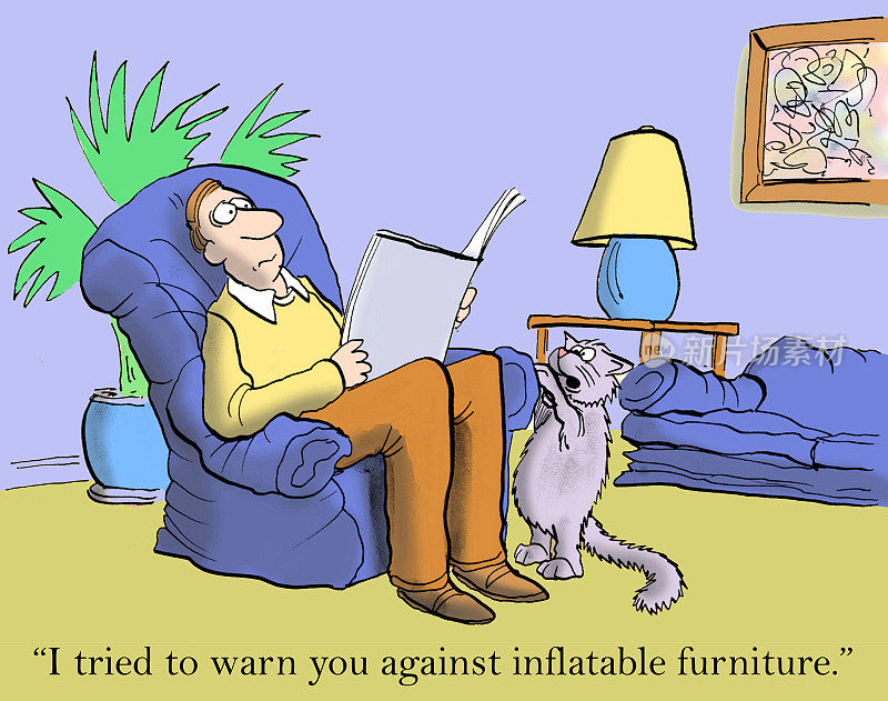 猫不得摆放家具