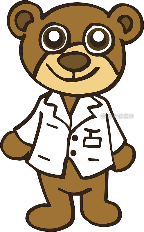 熊医生为孩子们设计的角色