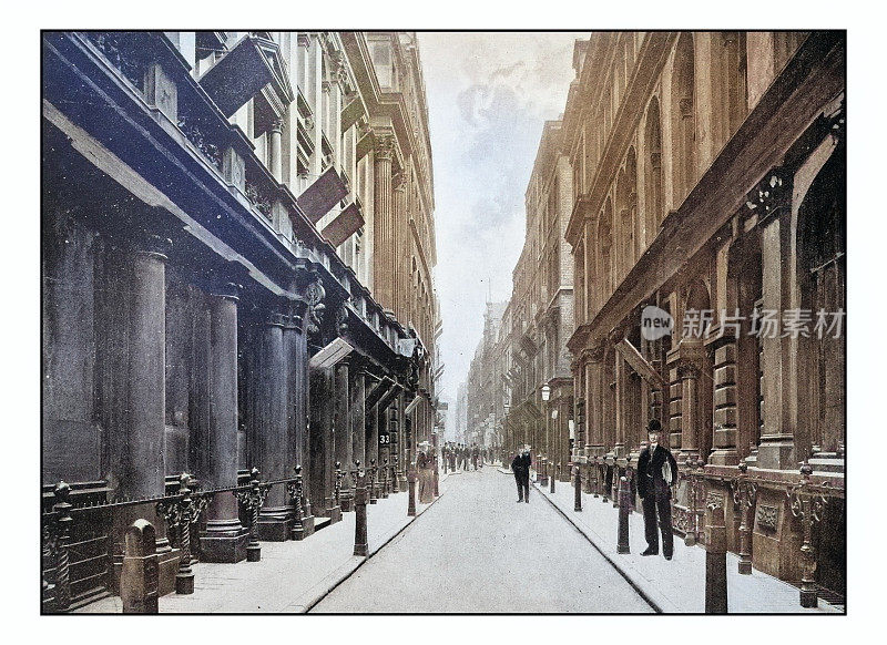 古董伦敦照片:帕特诺斯特街
