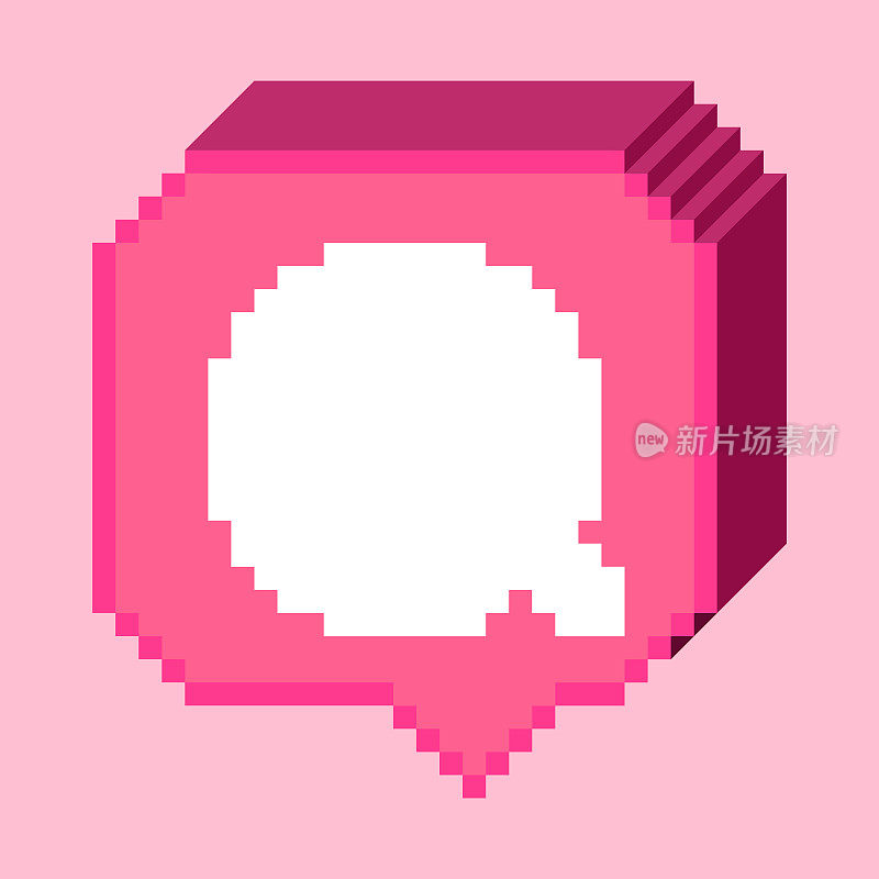 像素拇指icon_pink