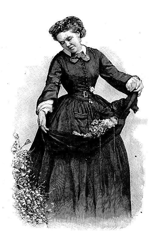 《阿苏比拉布偶》，1861年