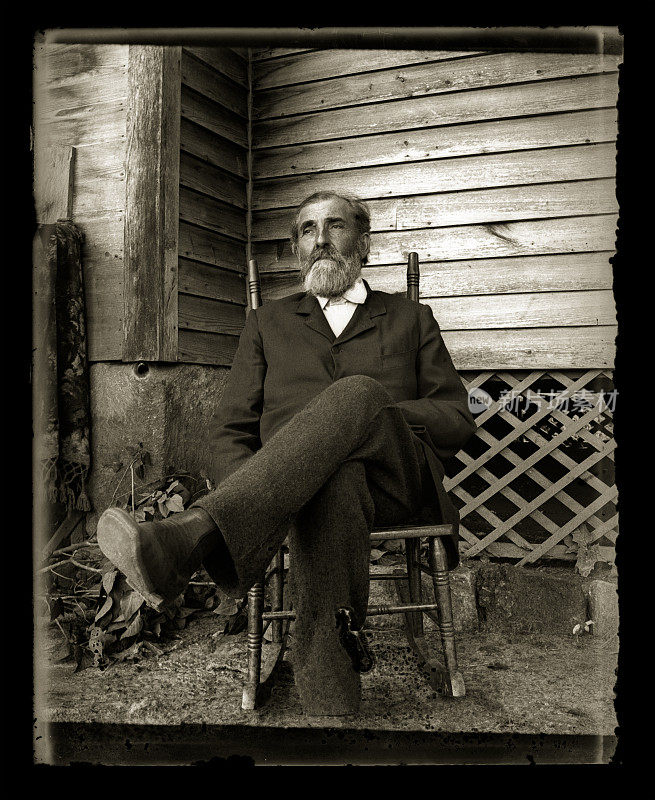 美国农民,大约1890年