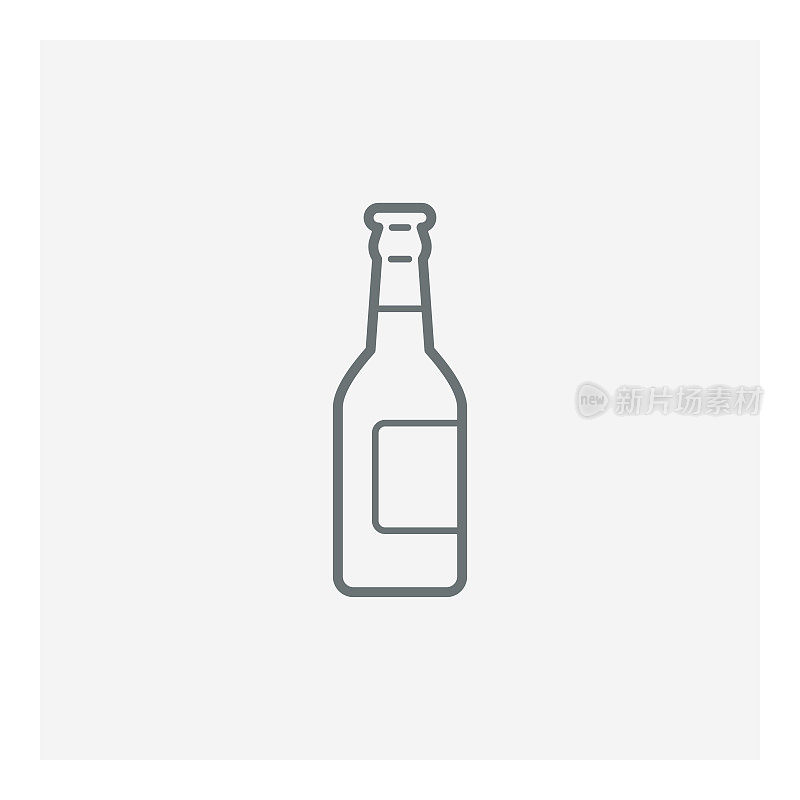 酒精饮料的图标