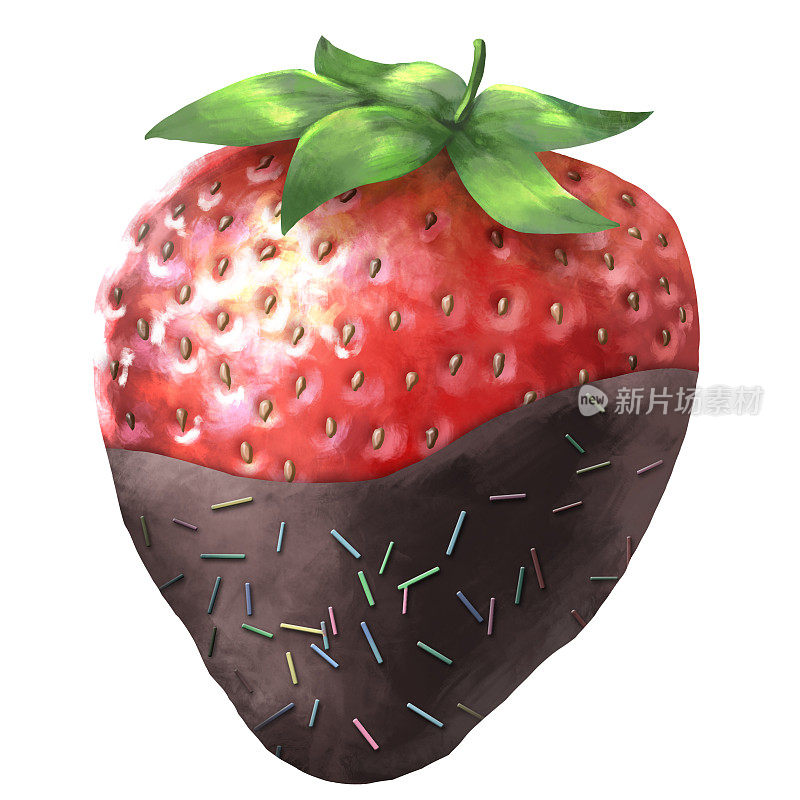 草莓巧克力火锅
