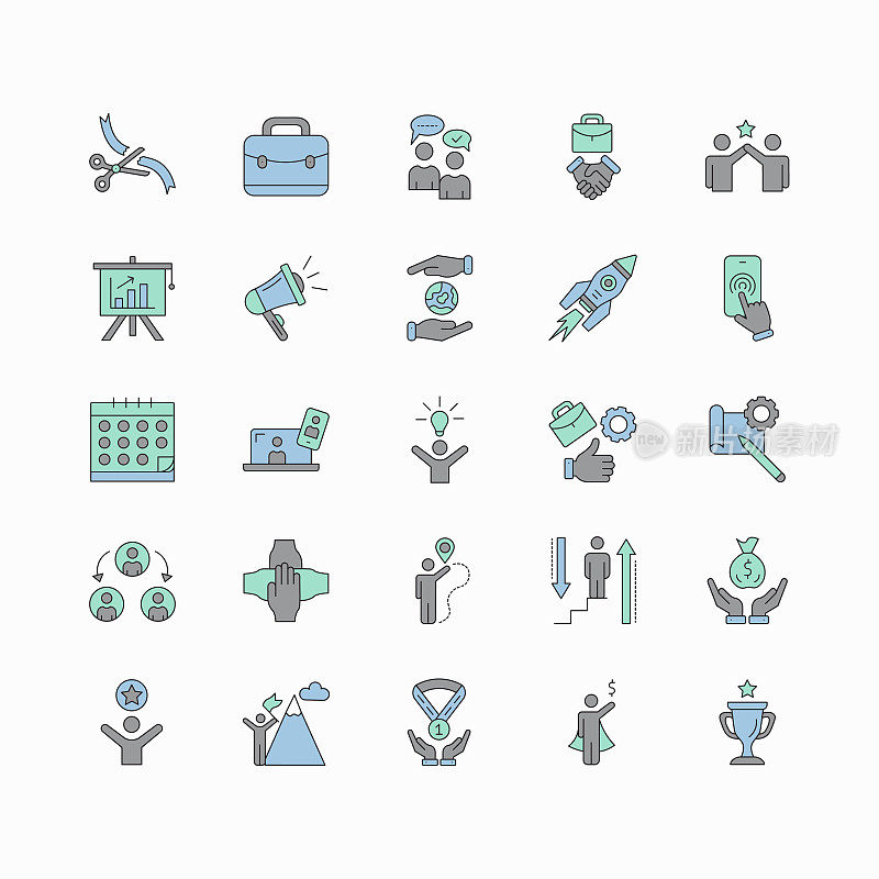 业务线图标设置。