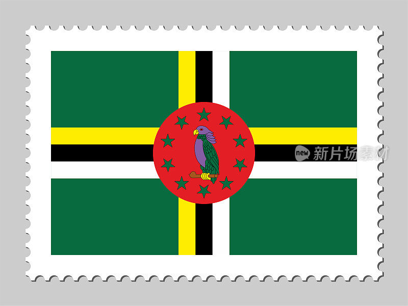 多米尼加国旗邮票