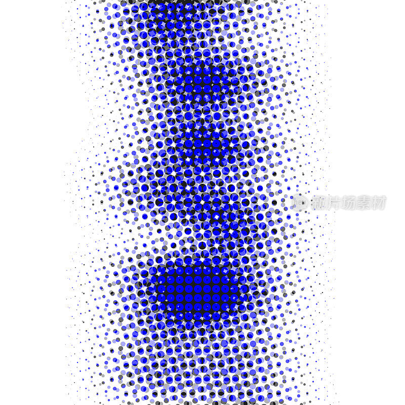 垂直半色调图案