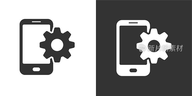 修复实体图标。包含数据,策略,规划,研究扎实的图标收集。矢量插图。网站设计、logo、app、模板、ui等