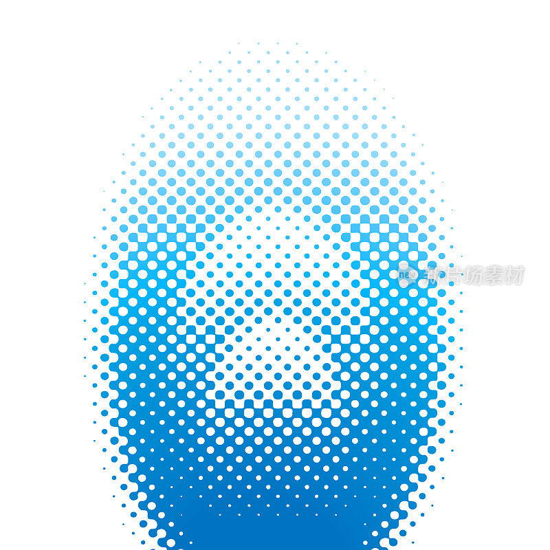 复古风格边框与半色调模式