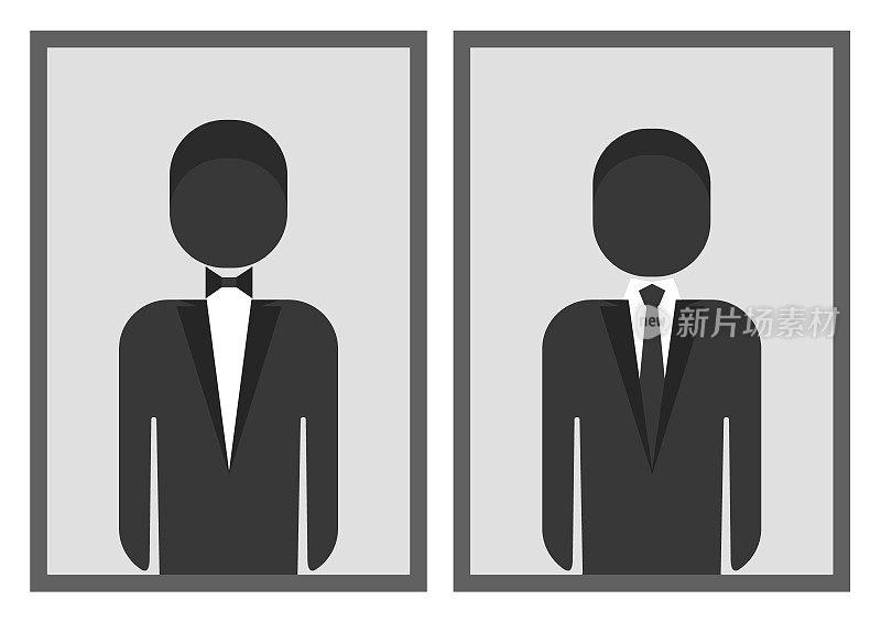 男士着装符号:领带和领结